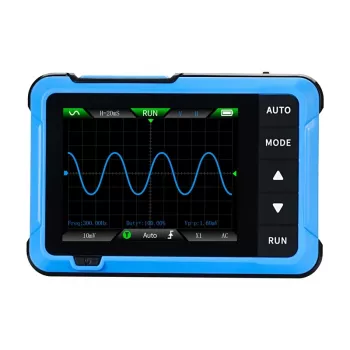 Prenosný 2-in-1 mini osciloskop a signálny generátor Fnirsi DSO510 — 100 MHz šírka pásma, 1 GS/s vzorkovacia frekvencia