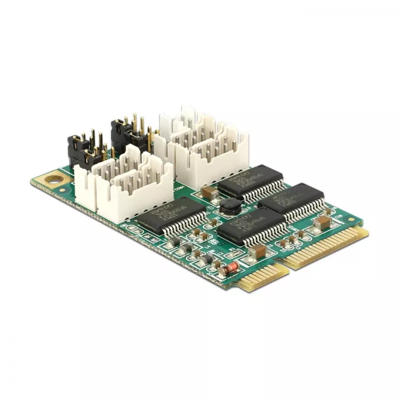 DeLOCK 95244 Mini PCIe sériový adaptér - 4 x RS-232