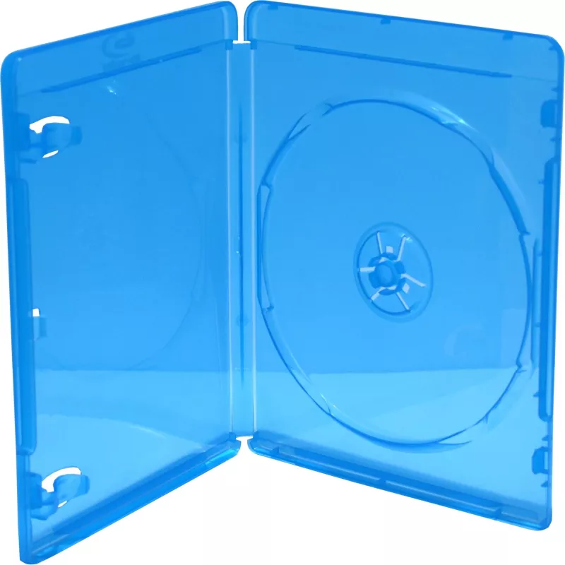 MediaRange BOX38 videobox na Blu-ray disk, jednoduchý, modrý, retailové balenie 5 ks