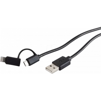 USB kábel ShiverPeaks BS14-14025 USB 2.0 1 m