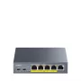 CUDY GS105P 5-portový Gigabit PoE+ switch 36W