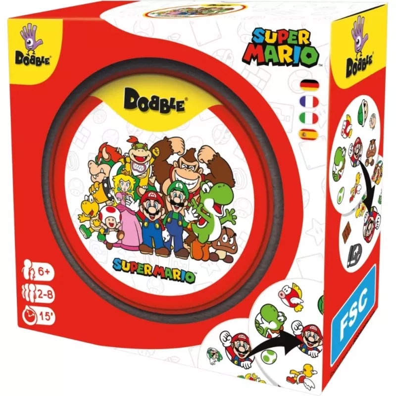 Dobble Super Mario, kartová hra