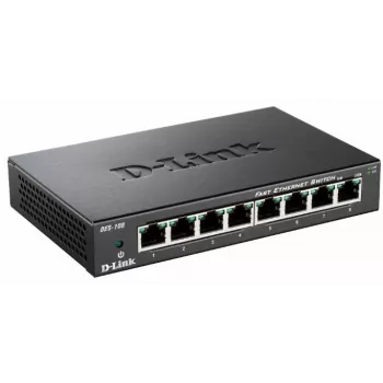 D-Link DES-108 čierny