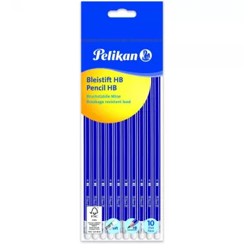 Pelikan 811132 pastelka 10 ks čierna (811132)