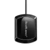 Externá GPS/GLONASS anténa QOLTEC 28 dBi 50 W s pravouhlým SMA konektorom samec