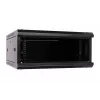 Nástenná skriňa Extralink Extralink Rackmount cabinet 4U 600x600 čierna