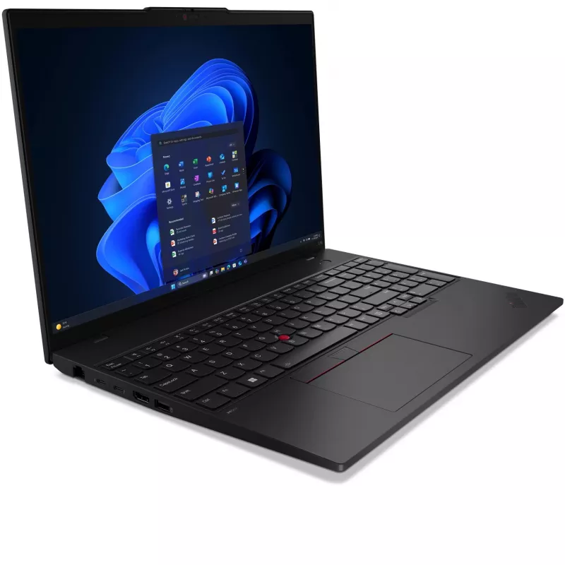 Lenovo ThinkPad L16 Gen 2 (AMD) AMD Ryzen™ 5 PRO PRO 215 Laptop 40,6 cm (16 inch) WUXGA 16 GB DDR5-SDRAM 512 GB SSD Wi-Fi 7 (802.11be) Windows 11 Pro Nemecký čierny