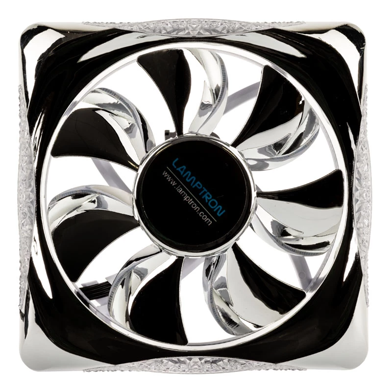 Lamptron PLUTO+ LAMP-PAP01 súprava ventilátorov ARGB PWM (3 ks), čierne