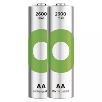 Batérie R6/AA NI-MH 2 600mAh blister 2 ks