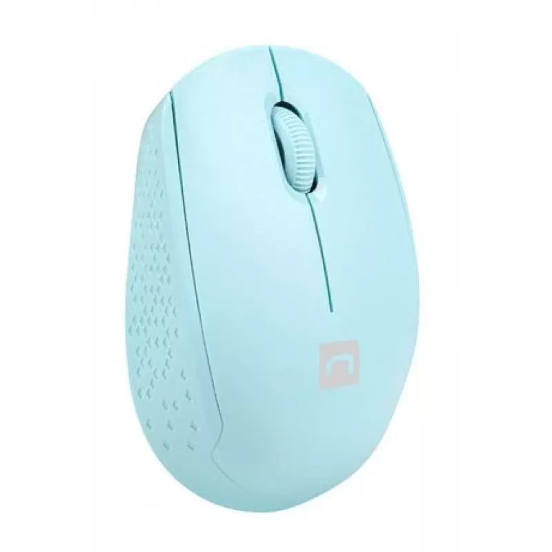 Natec Stork NMY-2001 bezdrôtová optická myš, 1600 DPI, USB prijímač, modrá