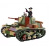 Cobi stavebnice ľahký tank 7TP model, 669 dielov, COBI-2661
