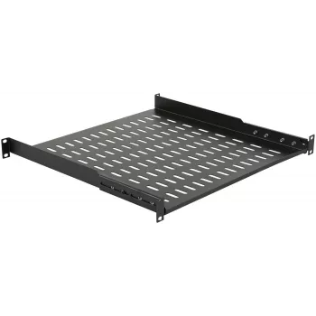 Rack polica LOGON RAS405BL čierna 50 kg nosnosť 19 palcov