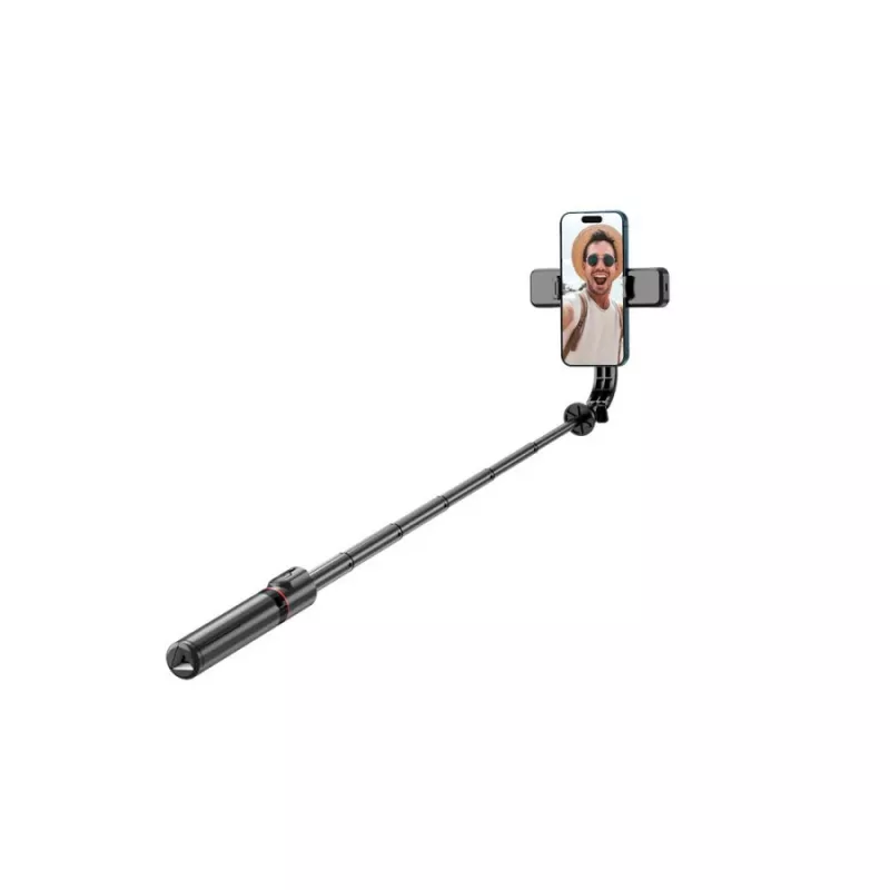 Tech-Protect L05S selfie tyč so statívom, LED svetlom a Bluetooth diaľkovým ovládaním