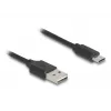 USB kábel DeLOCK 90133 USB 2.0 0,8 m čierny