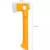 Jednostranná sekera Fiskars 1069101, oceľová hlava, 330 mm dĺžka, oranžová