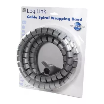 Káblová spona LogiLink KAB0013 strieborná 2500 mm