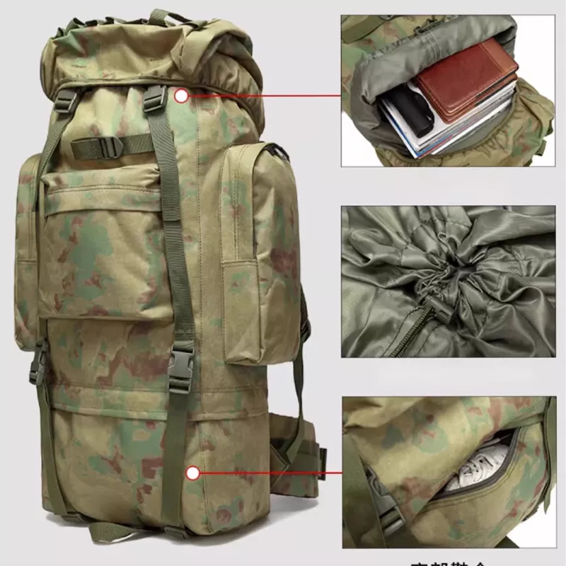 Batoh Extralink Tactical Military Camouflage 65L