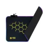 TRACER GameZone Hexy1 RGB podložka pod myš a klávesnicu, 80 x 30 x 0,4 cm, čierna