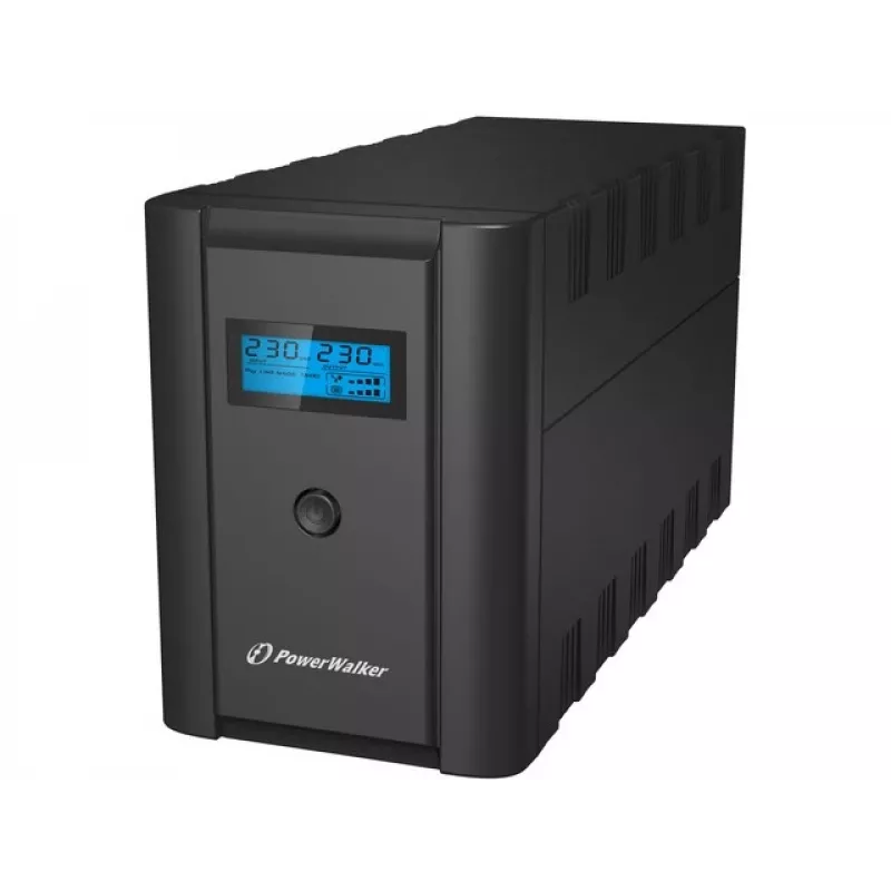 PowerWalker VI 1200 LCD/FR Line-Interactive 1,2 kVA 600 W 4 AC výstupy