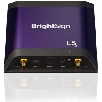 Digitálny mediálny prehrávač BrightSign LS425 čierny fialový Full HD Wi-Fi