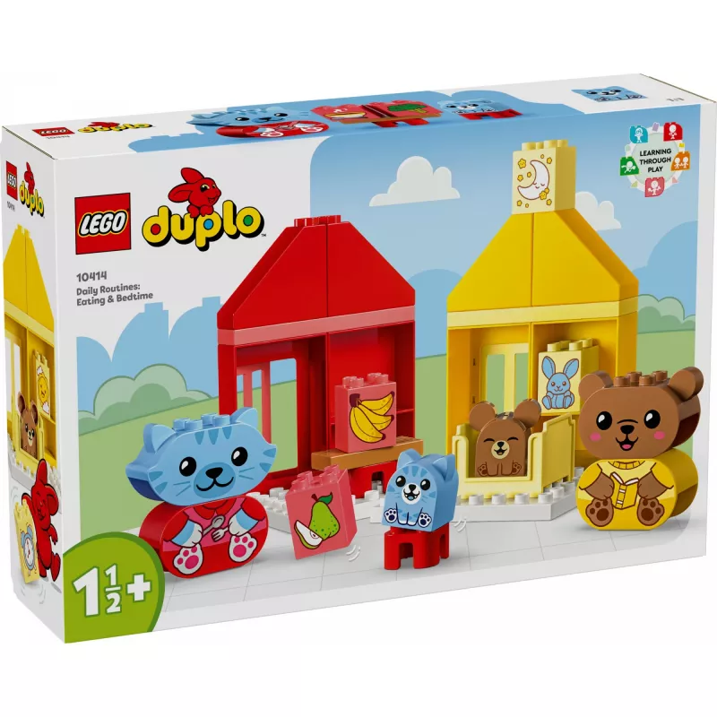 LEGO DUPLO Moje prvé denné rutiny: jedlo a spánok 10414