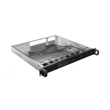 Rackové puzdro Lanberg SC01-4201-10B 1U čierne 4 ventilátory