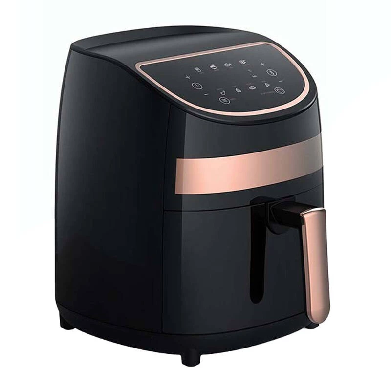 Deerma KZ100 Single 3 L 1000 W teplovzdušná fritéza čierna
