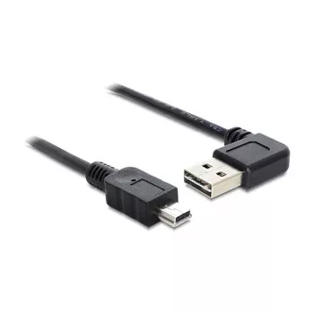 USB kábel DeLOCK 2 m USB 2.0 A - miniUSB m/m 83379 čierny