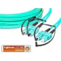 Lightwin LDP-50 SC-SC 10.0 OM3 FD optický kábel 10 m aqua farba (LDP-50 SC-SC 10.0 OM3 FD)