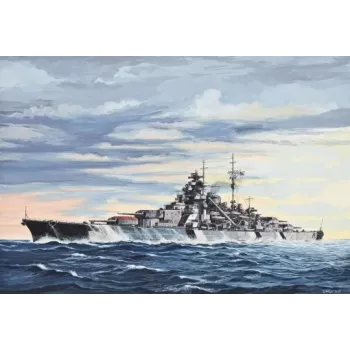 Modelová stavebnica námornej lode Revell Bismarck 1:700