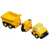 Sada vozidiel Popular Playthings Mix or Match Vehicles Construction čierna žltá