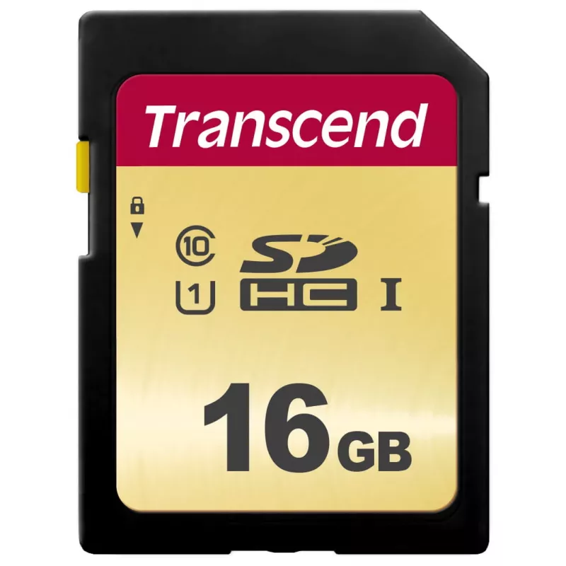 Flash pamäť Transcend 16GB SDHC UHS-I 500S