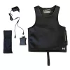 Glovii GMV1M Vodácka vesta čierna Softshell
