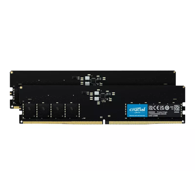 DIMM 32 GB DDR5-5600 (2x 16 GB) Dual-Kit, operačná pamäť čierna, CT2K16G56C46U5