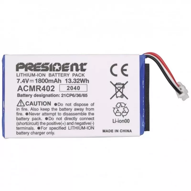 President Jerry ASC AM/FM CB prenosné rádio čierne