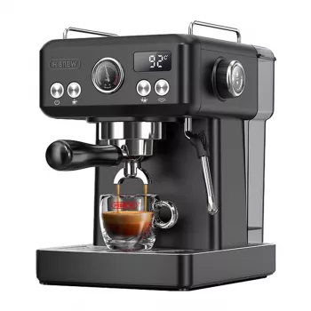 HiBREW H10A piestový espresovač s reguláciou teploty (čierny)