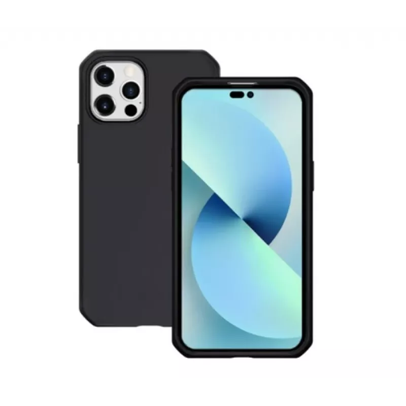 Shell puzdro Mobilis Spectrum iPhone 14 Pro 15.5 cm čierna