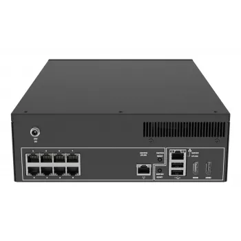 Sieťový videorekordér AXIS S2208 Mk II 8-kanálový, 4 TB HDD, SATA, 7680×4320 max, IEEE 802.3at, čierny