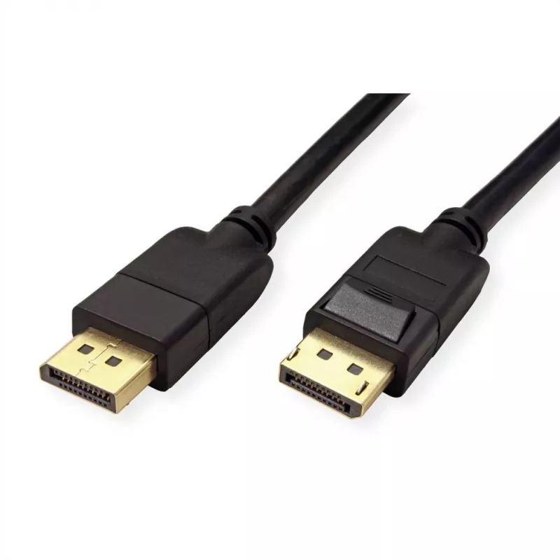 DisplayPort kábel ROLINE zelený 11445812 3 m čierny