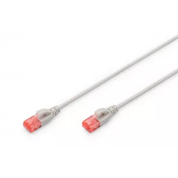 Sieťový kábel ASSMANN Electronic DK-1617-010S RJ-45 Cat6 1m sivý