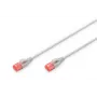 Sieťový kábel ASSMANN Electronic DK-1617-010S RJ-45 Cat6 1m sivý