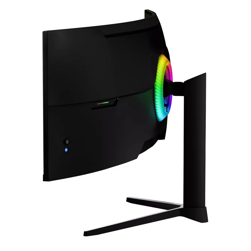 49 palcov Curved LED monitor Arozzi Nova — 5120 x 1440 Dual QHD, VA panel, 4 ms, USB hub, VESA