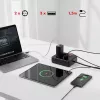 Predlžovacia zásuvka MACLEAN MCE387 B — 2 zásuvky, 3×USB A, 110–240 V, 1,5 m kábel, max. 2500 W