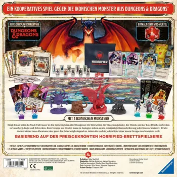 Horrified Dungeons & Dragons, spoločenská hra