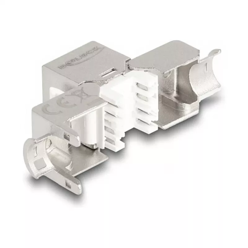 DeLOCK Keystone modul RJ45 konektor samica na LSA Cat.6A tenký bez nástroja