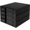 SilverStone SST-FS304-12G externá 3,5-palcová skriňa, 4-Bay – čierna