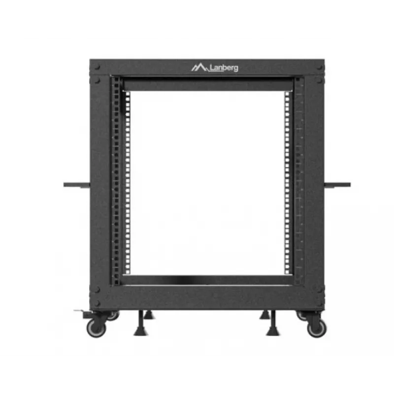 Rack skriňa LANBERG Open Rack OR01-6112-B 12U 600x600 nastaviteľná čierna