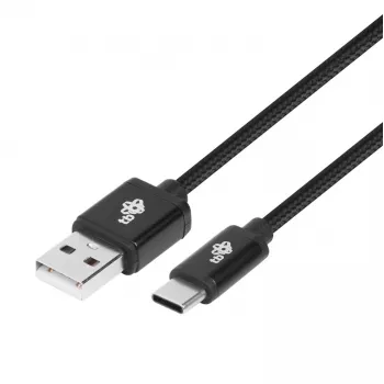 USB - USB C 3 m kábel čierny