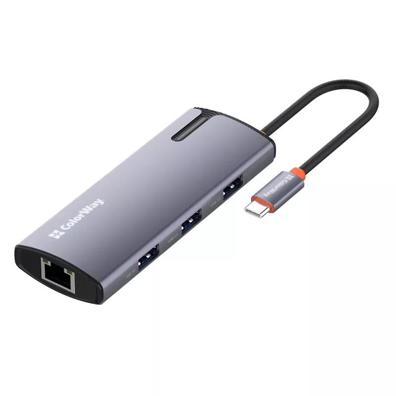 Dokovacia stanica ColorWay 6-in-1 | CW-HUB03 | 100 W
