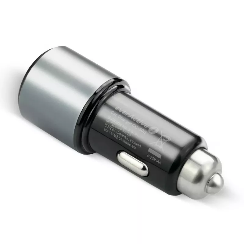 Auto nabíjačka everActive CC-60Q, QC3.0, až do 83W, USB auto napájací adaptér